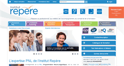 Desktop Screenshot of institut-repere.com